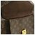 Borsa a tracolla Louis Vuitton Metis Marrone - vista 9