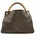 Louis Vuitton Monogram Artsy MM Tote Braun