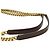 Borsa a tracolla con catena Yves Saint Laurent Niki Marrone Beige - vista 5
