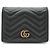 Portafoglio in pelle Gucci Marmont Nero