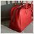 Borsa Hermès Victoria 35 in pelle rossa Rosso - vista 3