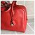 Borsa Hermès Victoria 35 in pelle rossa Rosso - vista 7