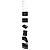 Saint Laurent Portamonete con patta Monogram Nero - vista 2