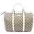 Gucci Bolso Boston Joy Medium de PVC blanco charol con logo GG Castaño