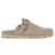 Mule Prada in camoscio beige Marrone