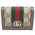 Gucci Tarjetero Ophidia GG Supreme Canvas Castaño
