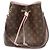 Louis Vuitton Borsa a secchiello a tracolla Neo Noé in Monogram Canvas Rose Poudré Pink Marrone