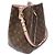 Louis Vuitton Borsa a secchiello a tracolla Neo Noé in Monogram Canvas Rose Poudré Pink Marrone - vista 2