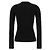 Balmain Leichter Strick-Cardigan mit V-Ausschnitt und Knöpfen Schwarz - Ansicht 4