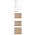 Saint Laurent Tarjetero Monogram Matelassé Beige Castaño - vista 2