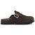 Mule Prada in camoscio marrone