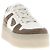Prada Downtown Bold Leder-Sneaker Braun - Ansicht 4