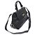 Salvatore Ferragamo Black Calfskin Gancini Sophia Small Nero - vista 3