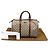 Gucci Borsa Boston Media Tote Pelle Marrone Logo GG - vista 2