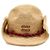 Miu Miu Raphia Hut beige bordeaux Braun