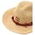 Miu Miu Raphia Hut beige bordeaux Braun - Ansicht 4