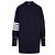 Thom Browne Rebeca de algodón jersey con ajuste exagerado Azul - vista 4