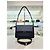 Marni Borsa a tracolla e crossbody Trunk media in Saffiano Blu - vista 9