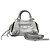 Balenciaga Borsa Neo Classic City Mini Top Handle Silver Argento