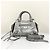 Balenciaga Borsa Neo Classic City Mini Top Handle Silver Argento - vista 10