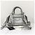 Balenciaga Borsa Neo Classic City Mini Top Handle Silver Argento - vista 6