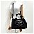 Prada Canapa Canvas Tote Bag Schultertasche Black Schwarz - Ansicht 3