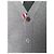 Thom Browne 4-Bar Cardigan mit V-Ausschnitt Hellgrau Braun - Ansicht 4