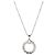 Collana Bulgari Open Circle in Oro Bianco e Diamanti