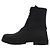 Céline Schnürstiefel aus Canvas Schwarz - Ansicht 4