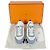 Hermès Bouncing Sneakers Scarpe Sportive Donna Suede Goat Leather Blanc Blue Galet - vista 16