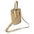 Burberry Mini Borsa Secchiello TB in vitello grana Beige Marrone - vista 3