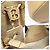 Burberry Mini Borsa Secchiello TB in vitello grana Beige Marrone - vista 7