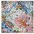 Hermès Foulard di seta Rewilding Nature Blu - vista 2