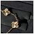 Van Cleef & Arpels Bracciale Vintage Alhambra Motivi Guilloché Oro Giallo - vista 5