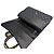 Chanel Bolsa Classic Flap em pele de cordeiro com ferragens douradas Maxi Preto - vista 7