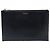 Saint Laurent Clutch classica piccola in pelle nera Nero