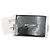 Saint Laurent Clutch classica piccola in pelle nera Nero - vista 9