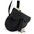 Dior Borsello da cintura e a tracolla Saddle Pouch in pelle nera Nero - vista 3