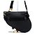 Dior Borsello da cintura e a tracolla Saddle Pouch in pelle nera Nero - vista 4