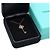 Tiffany & Co Ensemble collier chaîne fine et pendentif clé mini couronne en diamants Rose - vue 6