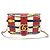 Gucci Borsa a tracolla Medium Chain GG Marmont in matelassé chevron bianco trompe-l'œil
