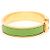 Hermès Bracciale Click H PM Verde Oro - vista 2