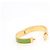 Hermès Bracciale Click H PM Verde Oro - vista 4