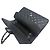 Chanel Borsa a tracolla Classic Medium Flap in Caviar Argento Nero - vista 7