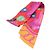Hermès Foulard in seta Twilly rosso - vista 4