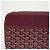Goyard Pouch porta documenti con zip Opera Burgundy Rosso - vista 3