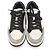 Chanel Sneakers Lettering Gray Black Marrone