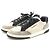 Chanel Sneakers Lettering Gray Black Marrone - vista 7