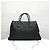 Prada Borsa Tote da Viaggio in Pelle Grana Nero - vista 3