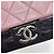Chanel Borsa a tracolla con patta, logo argento e doppia catena Nero - vista 6